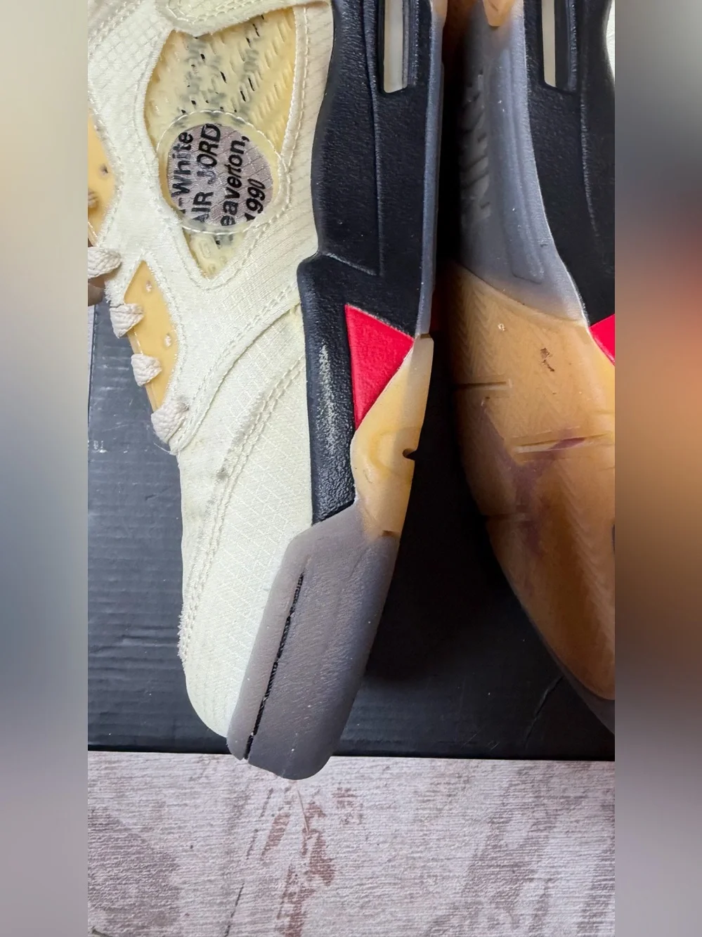 Air Jordan 1 Off-White Sail Size 7.5 🛑Rare🛑